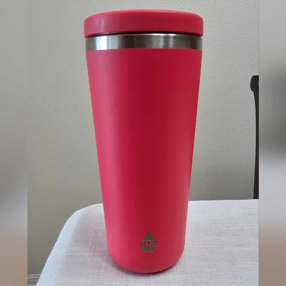 TAL Stainless Steel Bright Pink Stainless Steel 24 oz Tumbler Preloved
